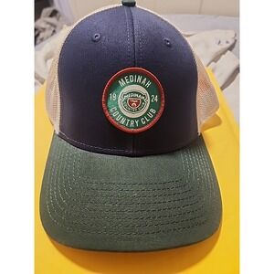 Medinah Country Club Men's Golf Hat American Needle Blue Green Trucker Cap